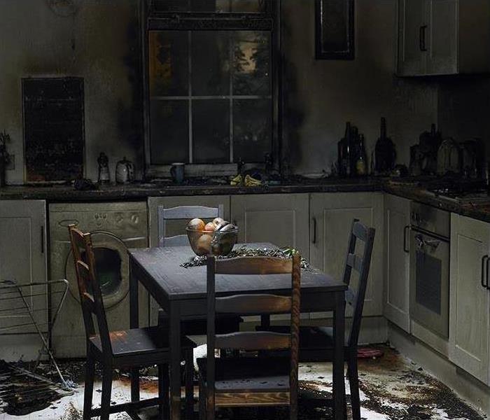 Burnt Table And Chairs